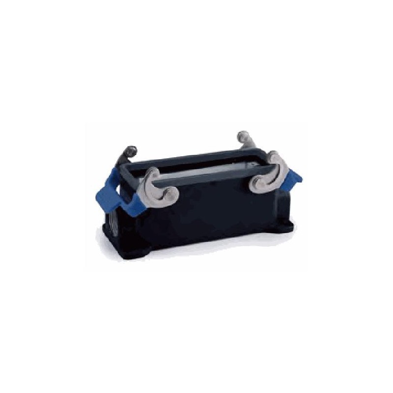 Embase en saillie 24B, alliage aluminium moulé, IP65, Sortie horizontale, M25